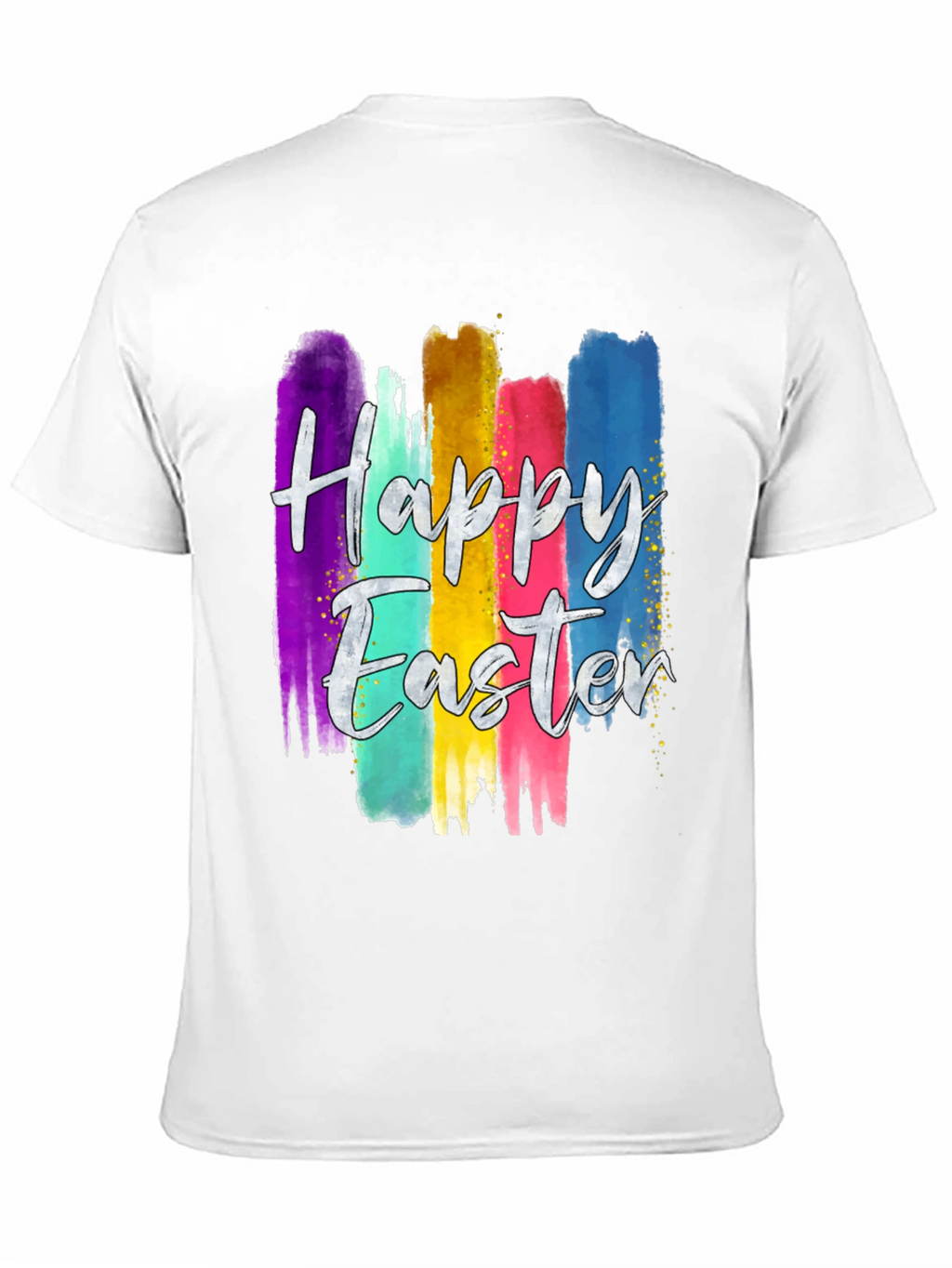 Happy Easter Brushstroke Tee