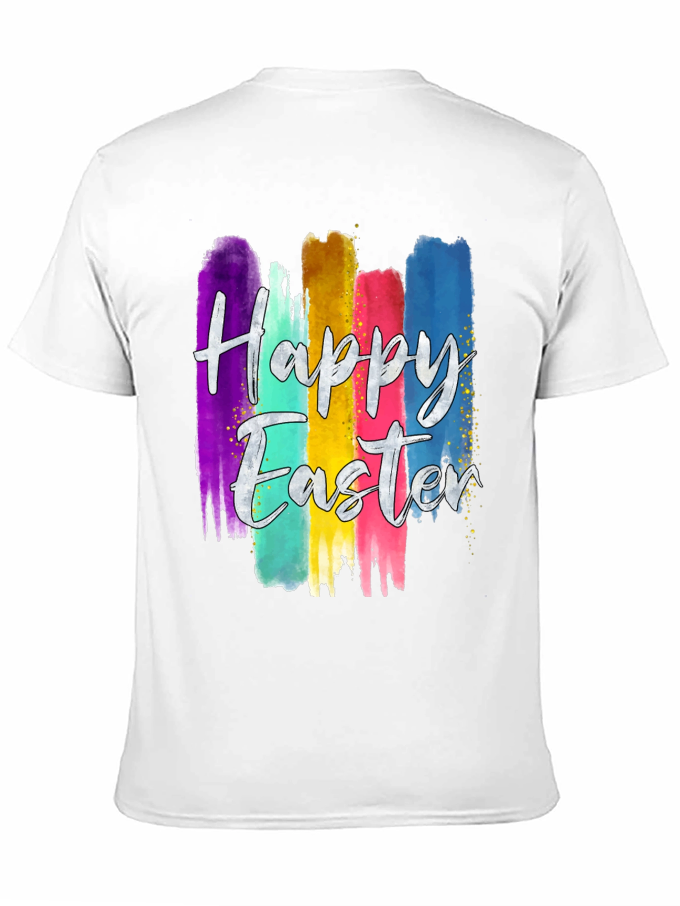 Happy Easter Brushstroke Tee