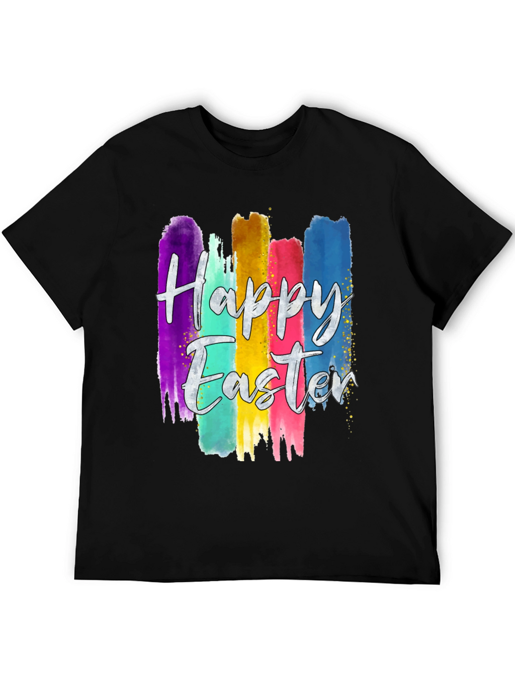 Happy Easter Brushstroke Tee