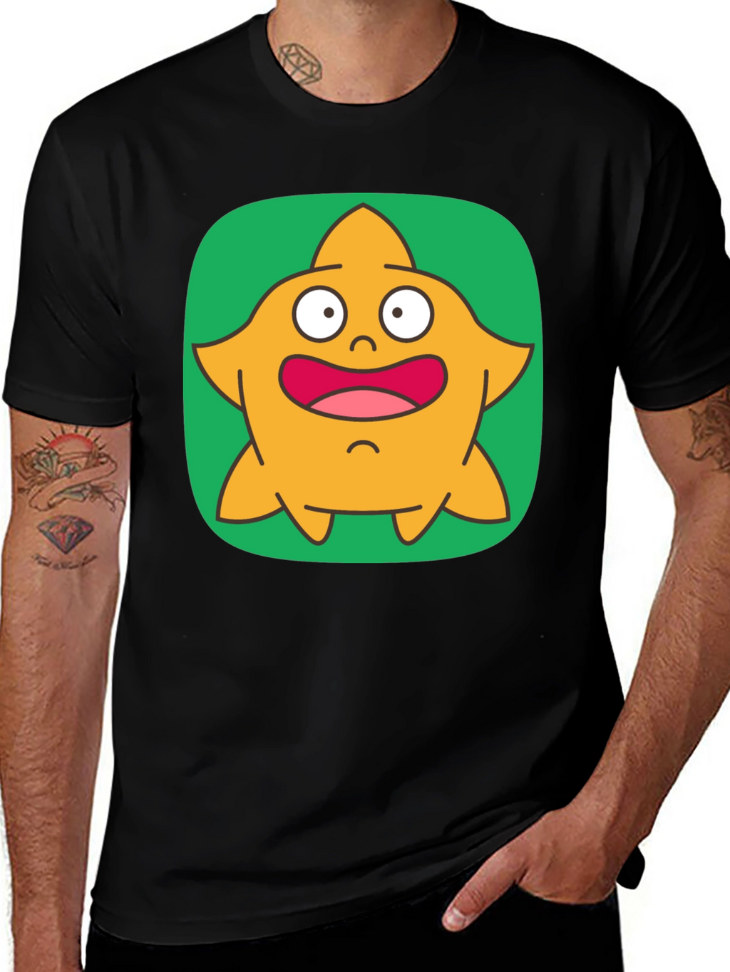 Star Character Graphic T-Shirt