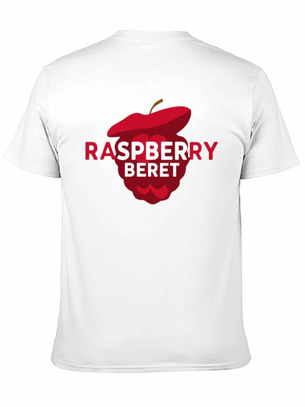 Raspberry Beret T-Shirt - Fun Graphic Tee