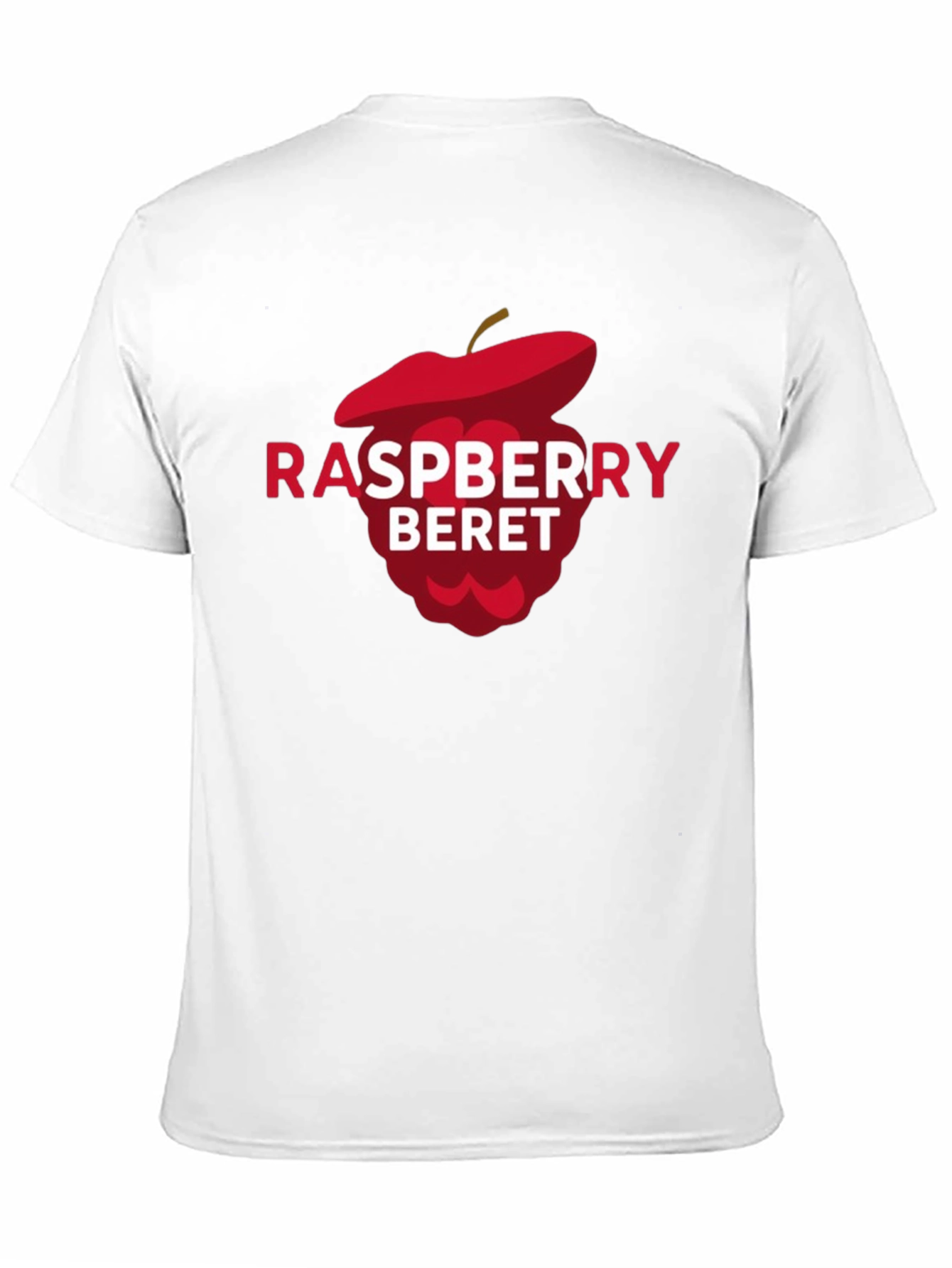 Raspberry Beret T-Shirt - Fun Graphic Tee