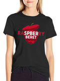 Raspberry Beret T-Shirt - Fun Graphic Tee