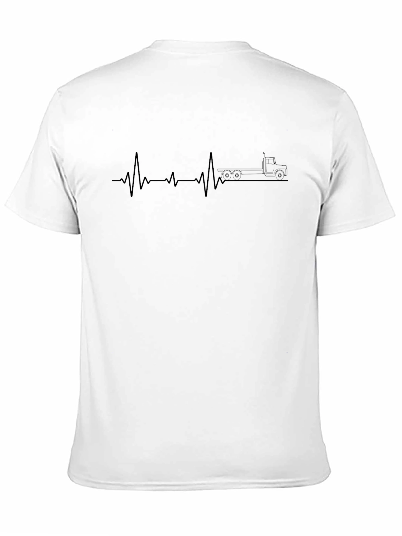 Truck Driver Heartbeat T-Shirt