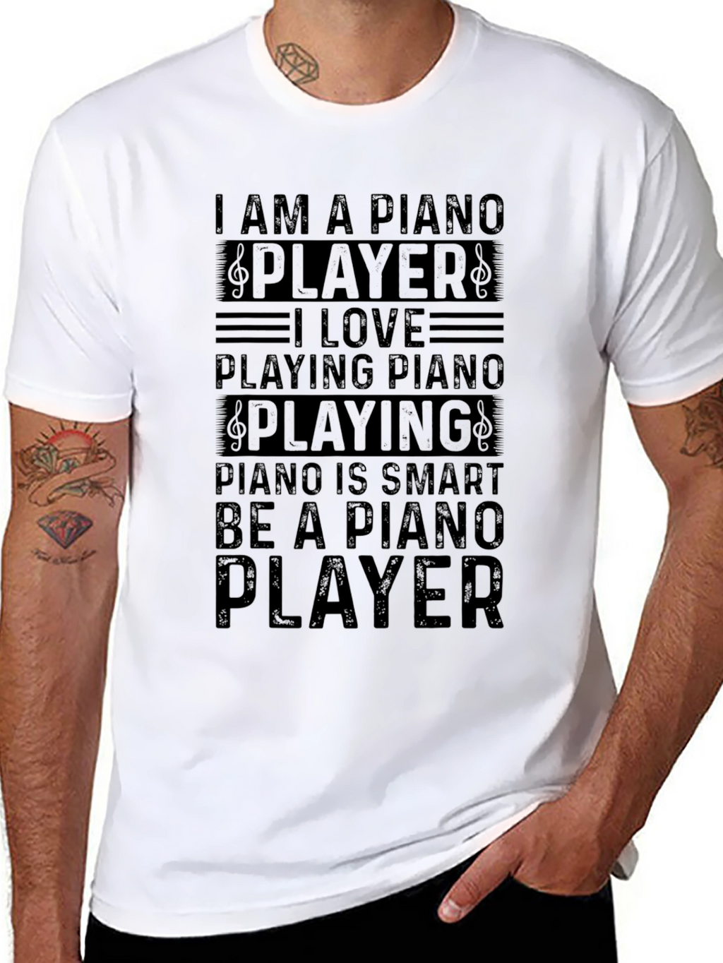Piano Player T-Shirt