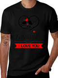 Valentines Day T-Shirt - I Love You Design