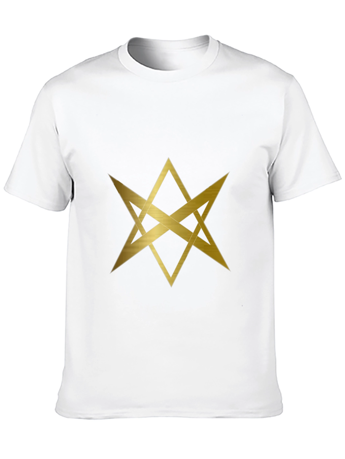 Geometric Star T-Shirt - Modern Graphic Tee