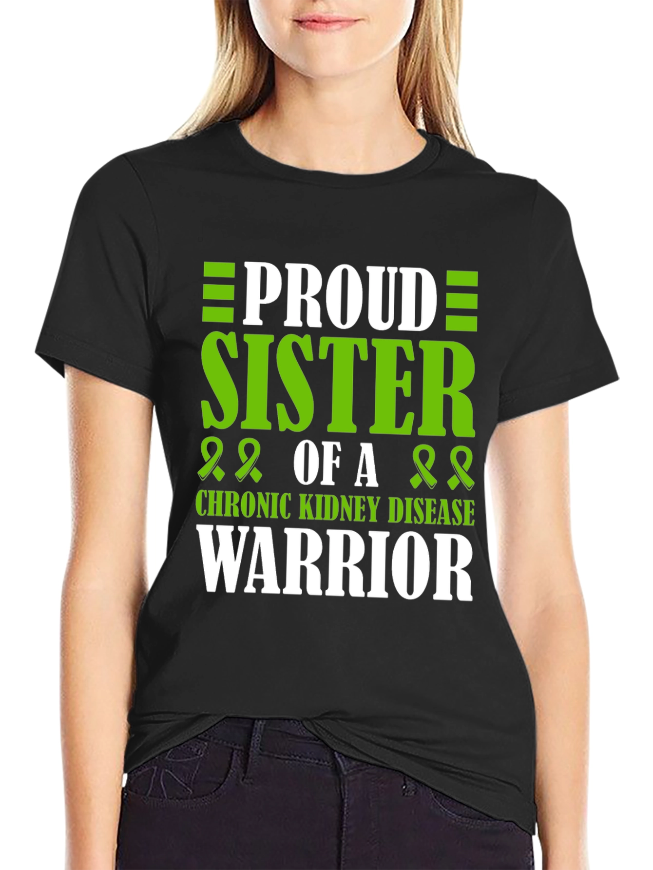 Proud Sister Chronic Kidney Disease Warrior T-Shirt