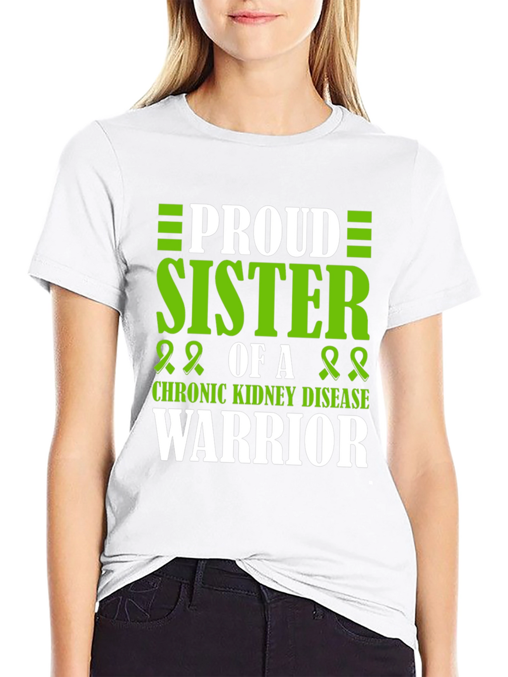 Proud Sister Chronic Kidney Disease Warrior T-Shirt