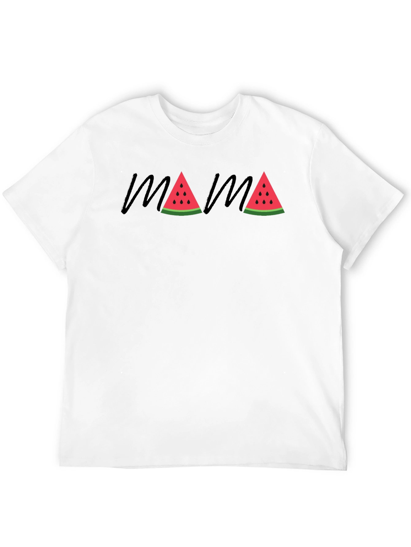 Mama Watermelon Graphic Tee - Summer Fun!