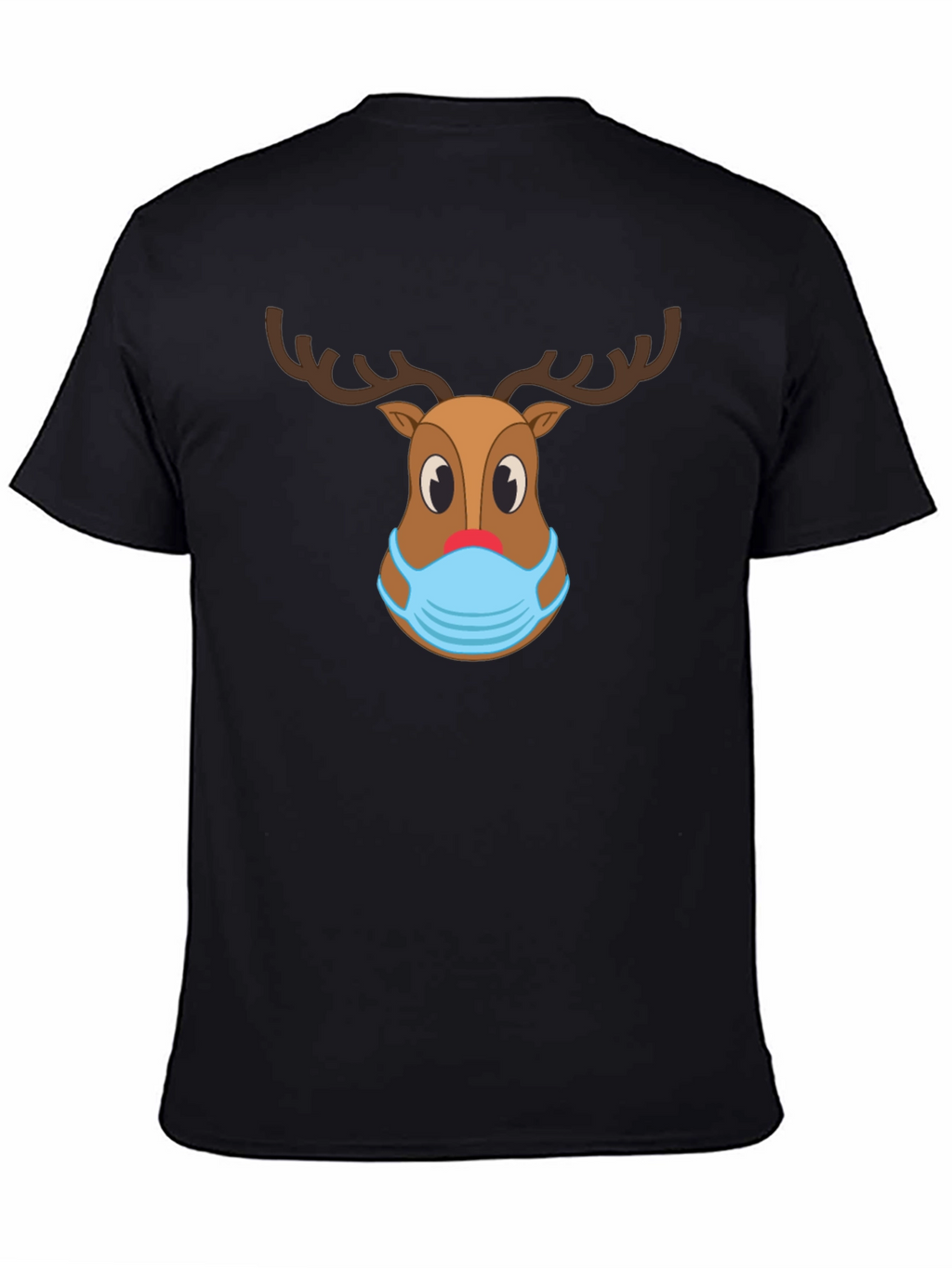 Holiday Reindeer Mask T-Shirt