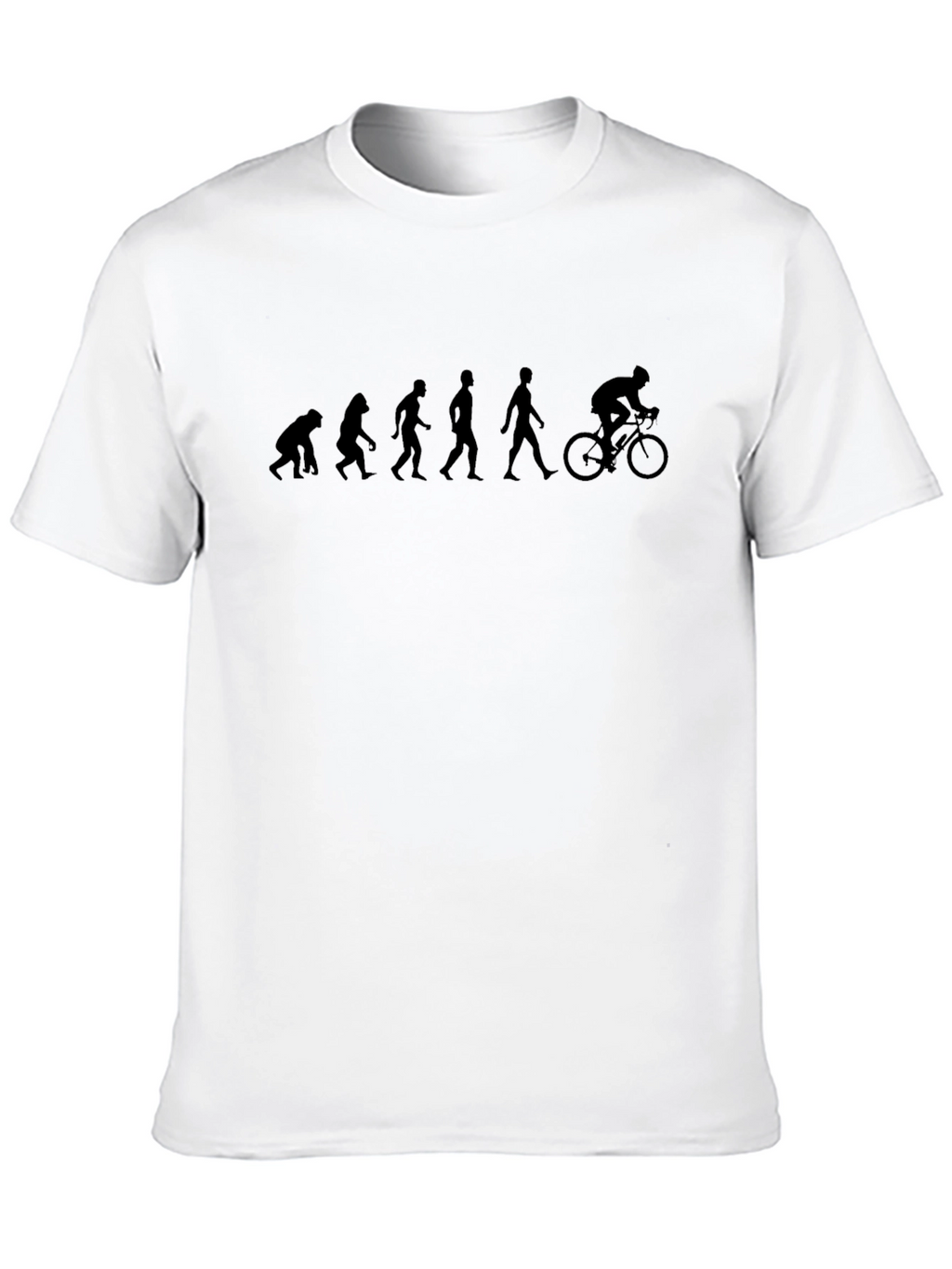 Evolution of Cycling T-Shirt - Black