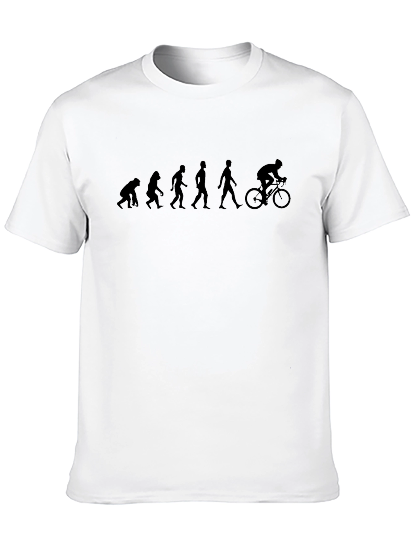Evolution of Cycling T-Shirt - Black