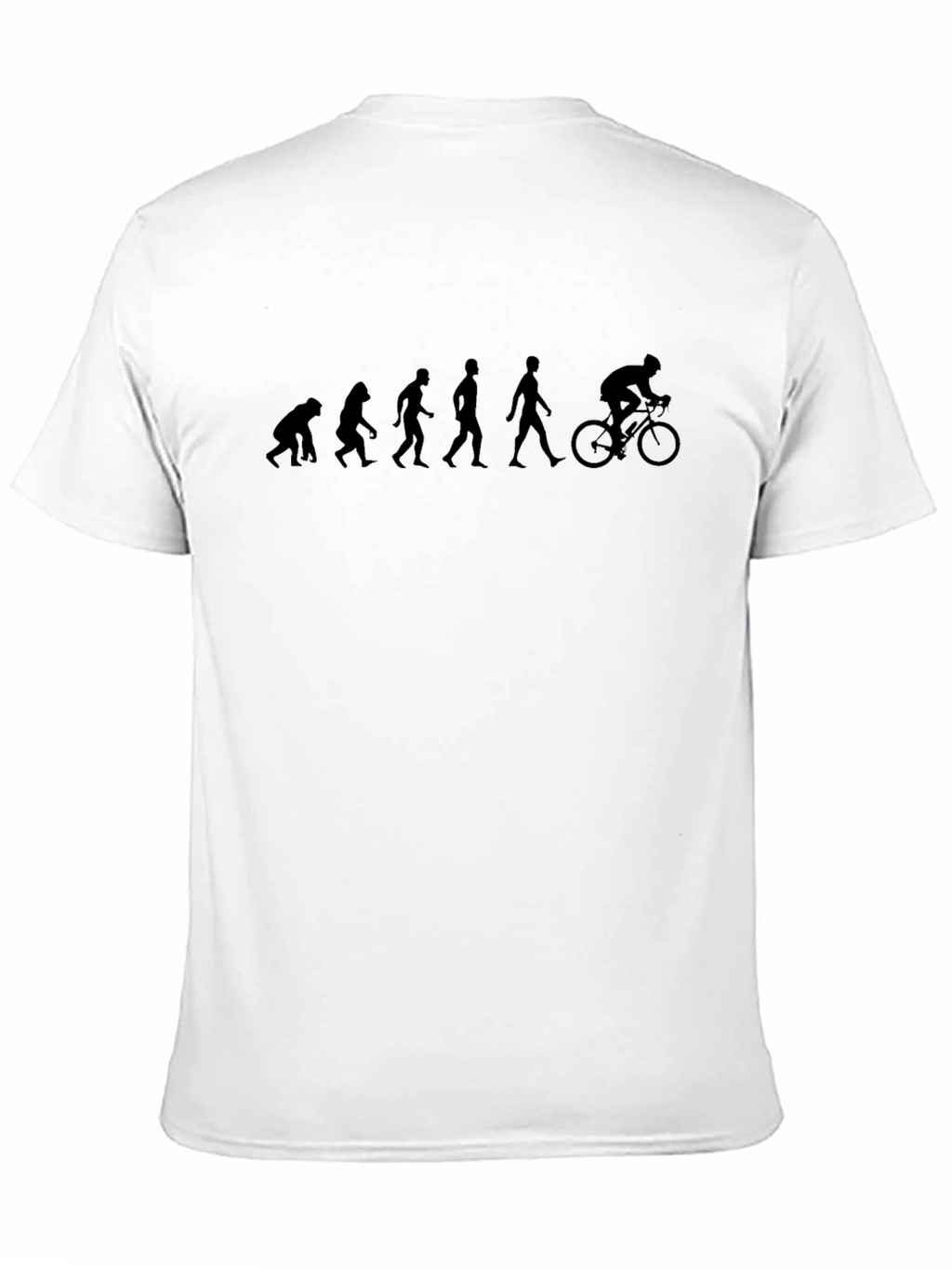 Evolution of Cycling T-Shirt - Black