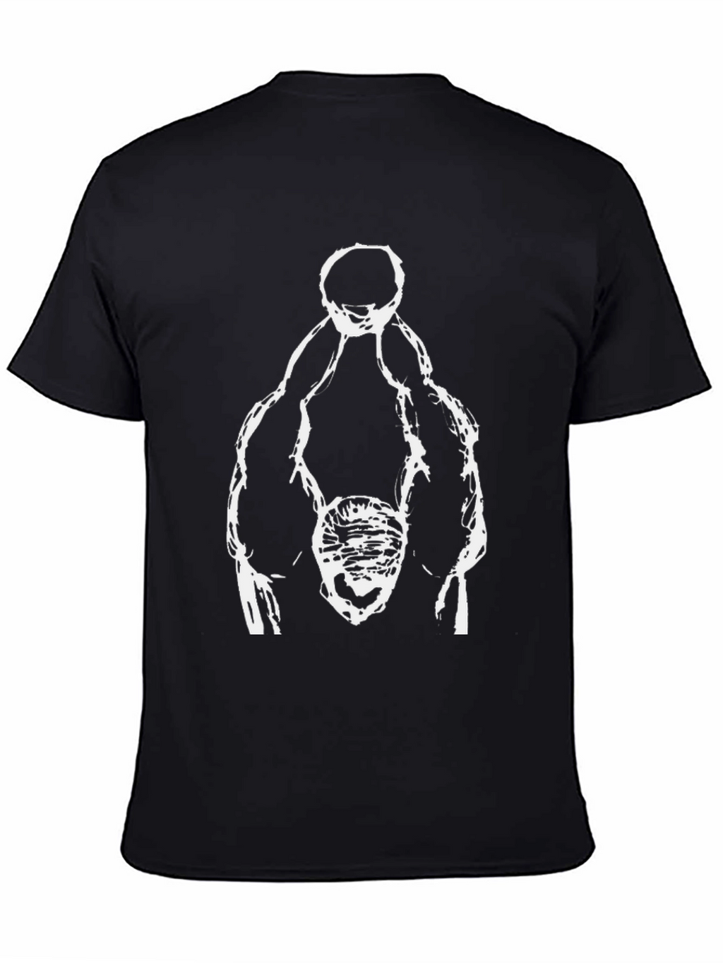 Abstract Graphic Print Tee