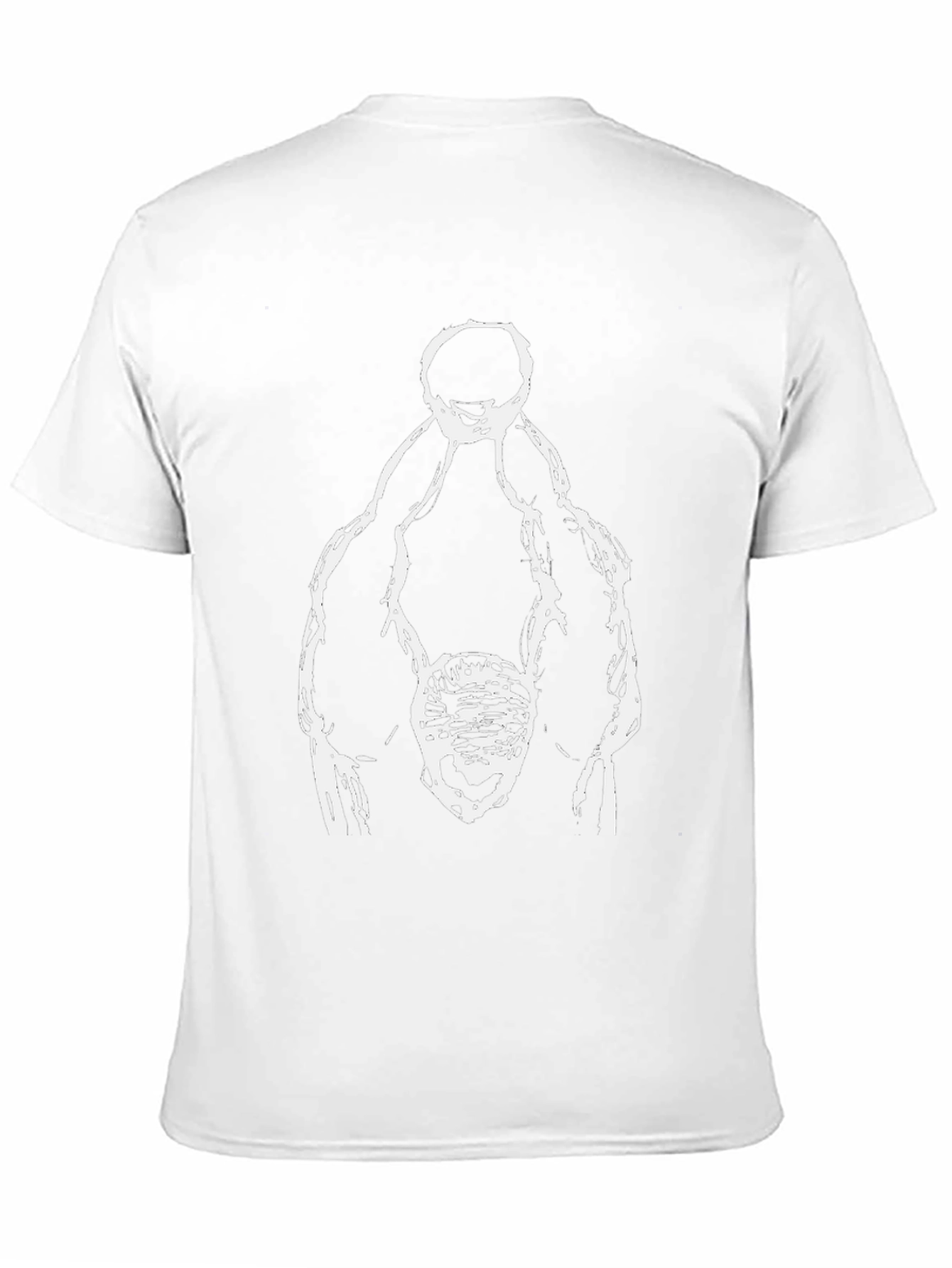 Abstract Graphic Print Tee
