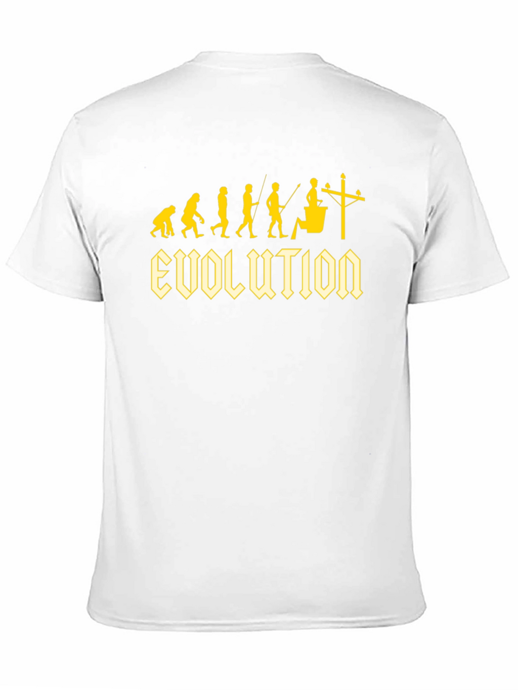 Electrician Evolution Black T-Shirt