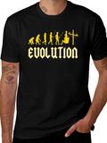 Electrician Evolution Black T-Shirt