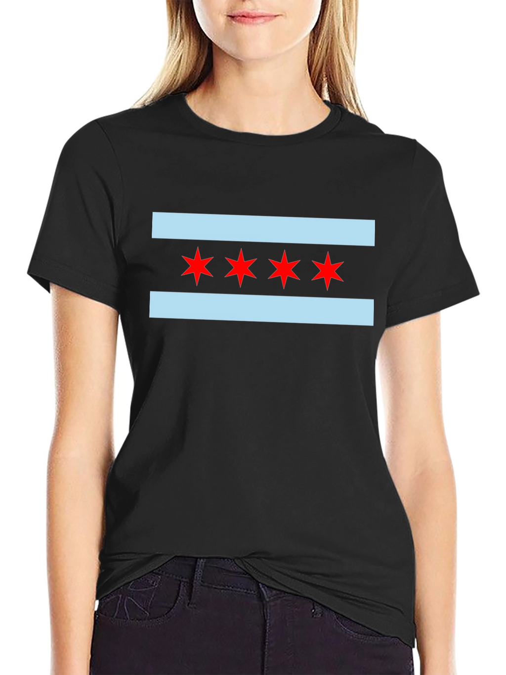 Chicago Flag Graphic Tee - Classic City Pride
