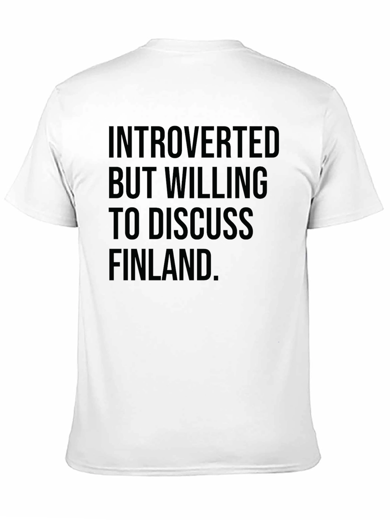 Introverted Finland T-Shirt - Soft Cotton Tee
