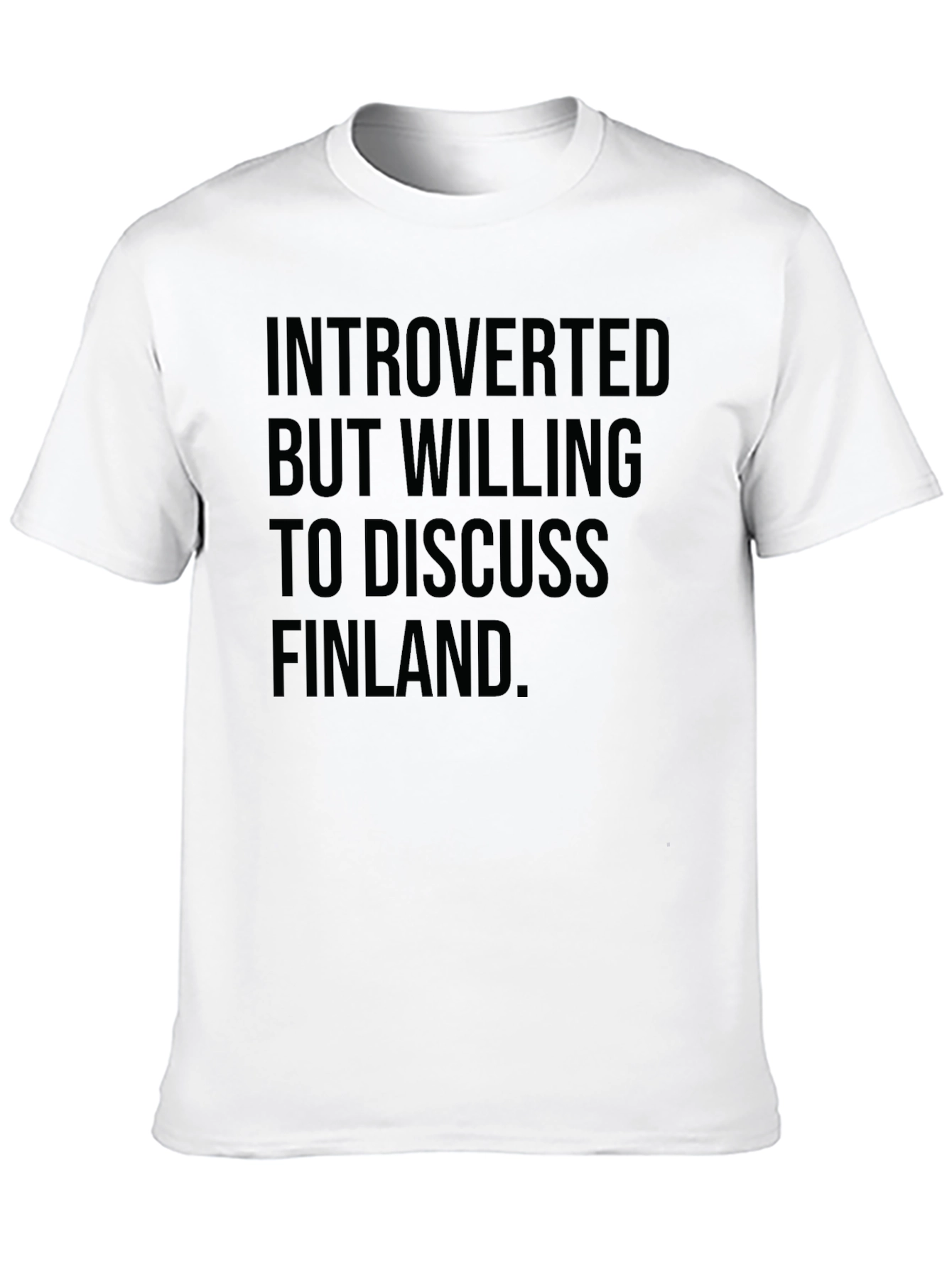 Introverted Finland T-Shirt - Soft Cotton Tee