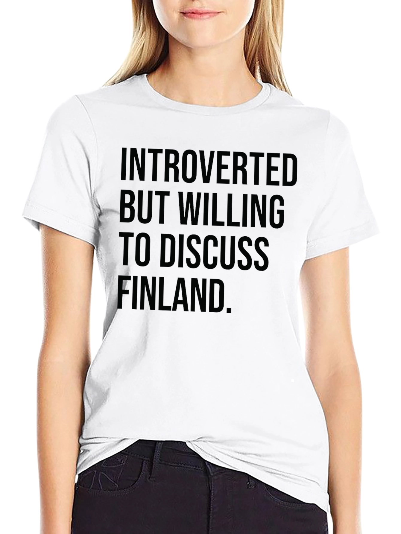 Introverted Finland T-Shirt - Soft Cotton Tee