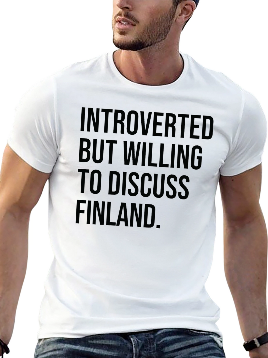 Introverted Finland T-Shirt - Soft Cotton Tee