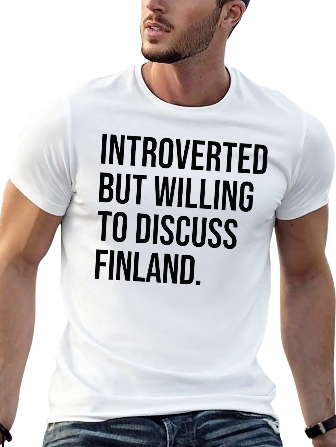 Introverted Finland T-Shirt - Soft Cotton Tee