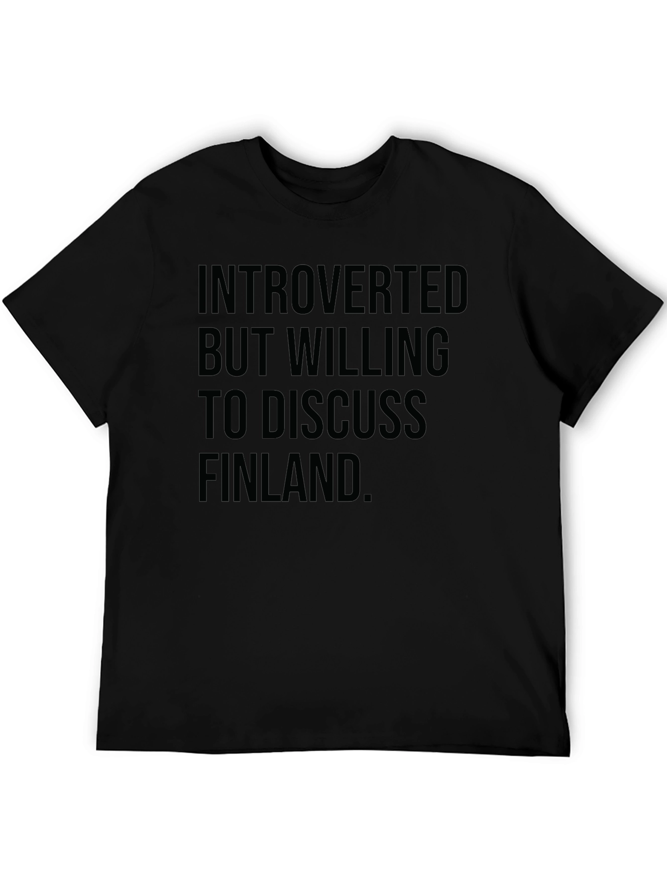 Introverted Finland T-Shirt - Soft Cotton Tee