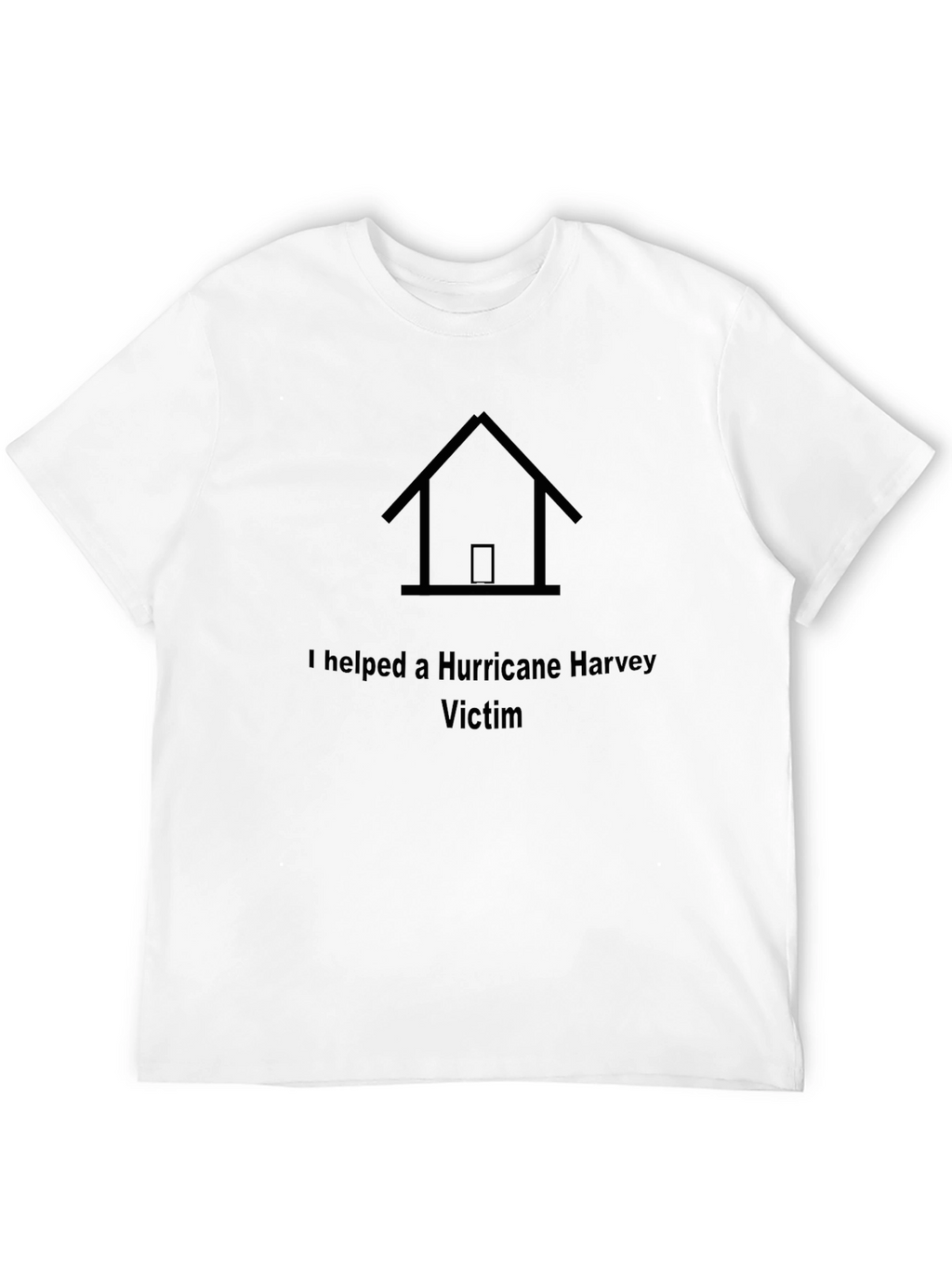 I Helped A Hurricane Victim Graphic T-Shirt