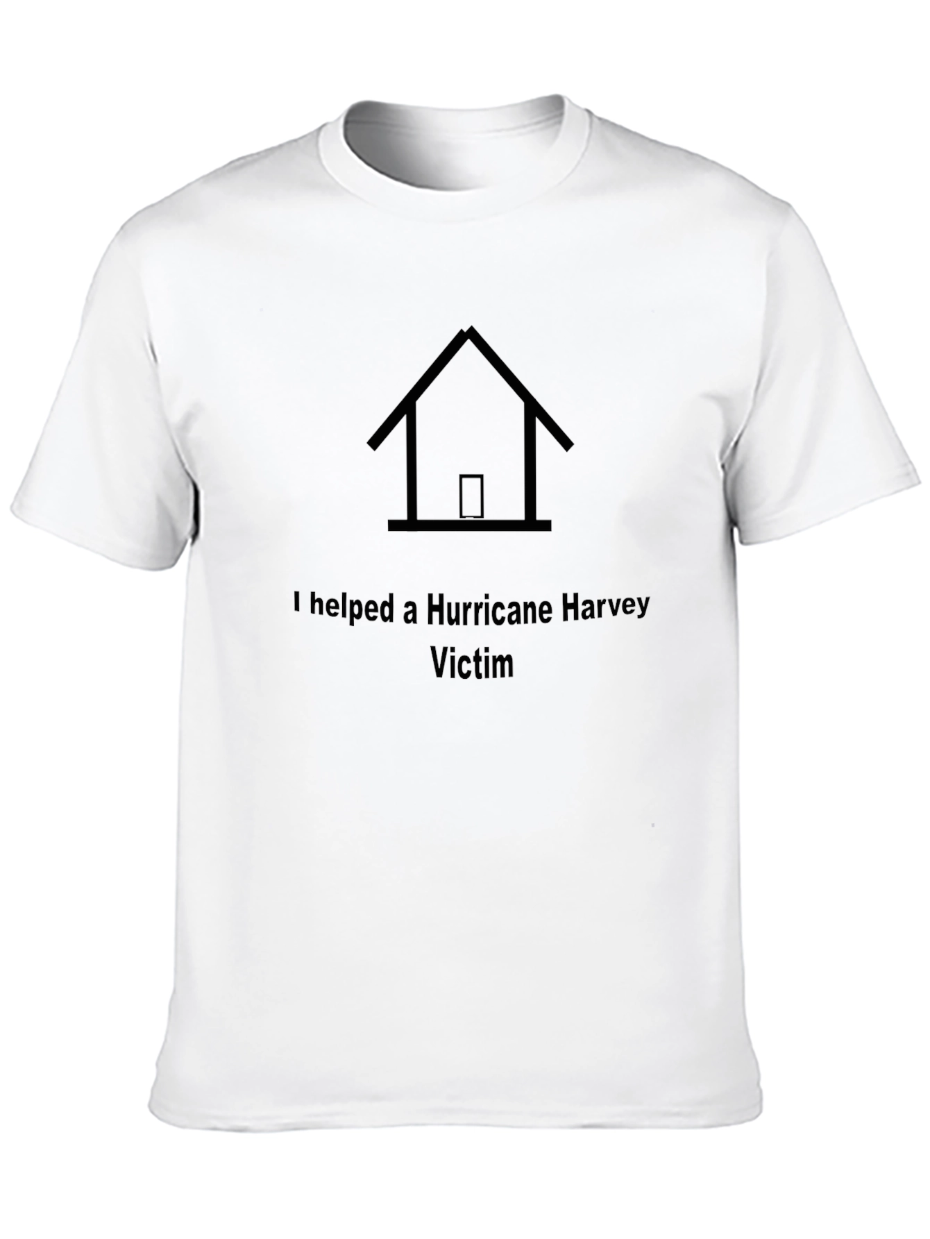 I Helped A Hurricane Victim Graphic T-Shirt