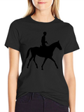 Equestrian Silhouette T-Shirt