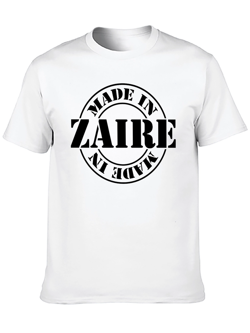 Made in Zaire Black T-Shirt