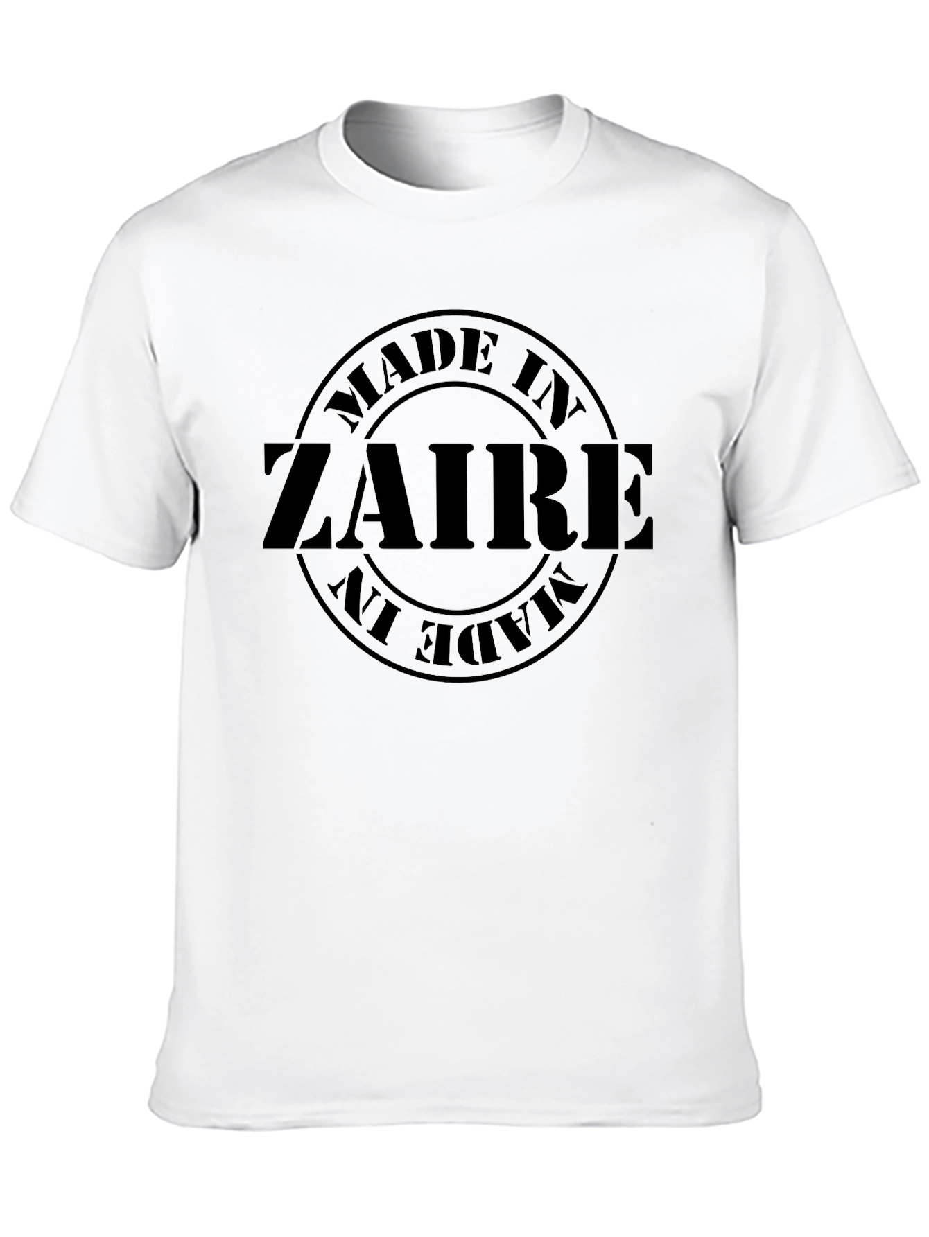 Made in Zaire Black T-Shirt
