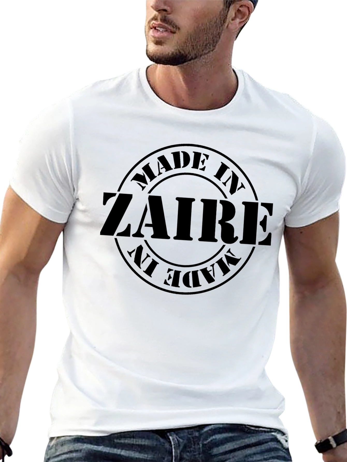 Made in Zaire Black T-Shirt