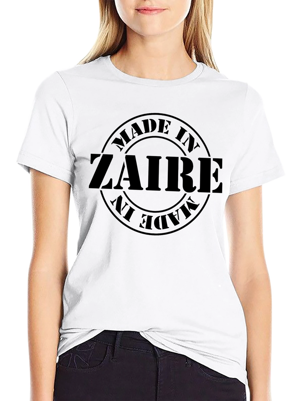 Made in Zaire Black T-Shirt