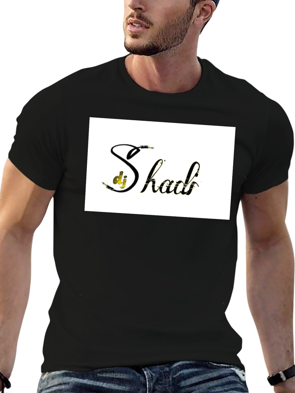 DJ Shad Black T-Shirt - Stylish Music Tee