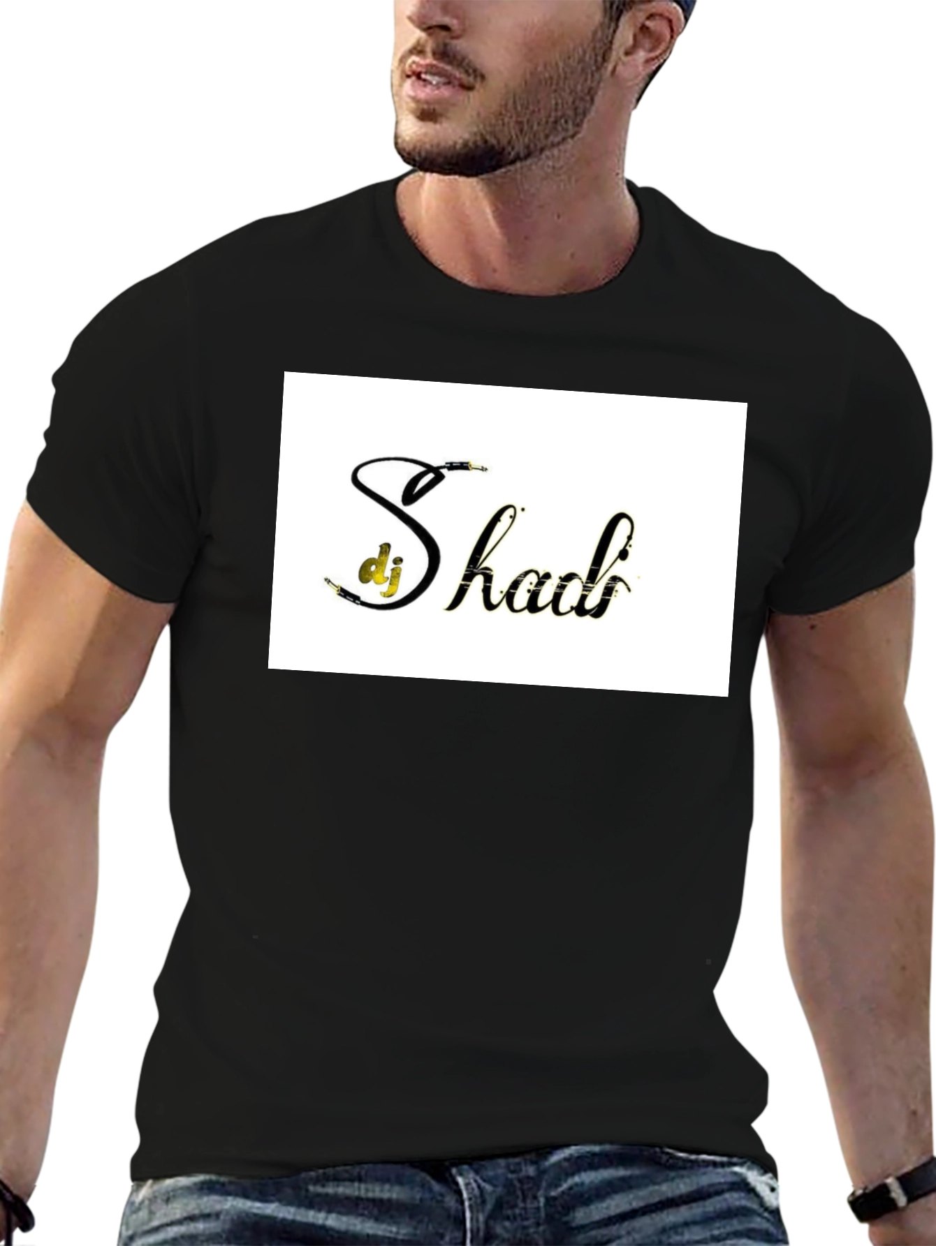 DJ Shad Black T-Shirt - Stylish Music Tee