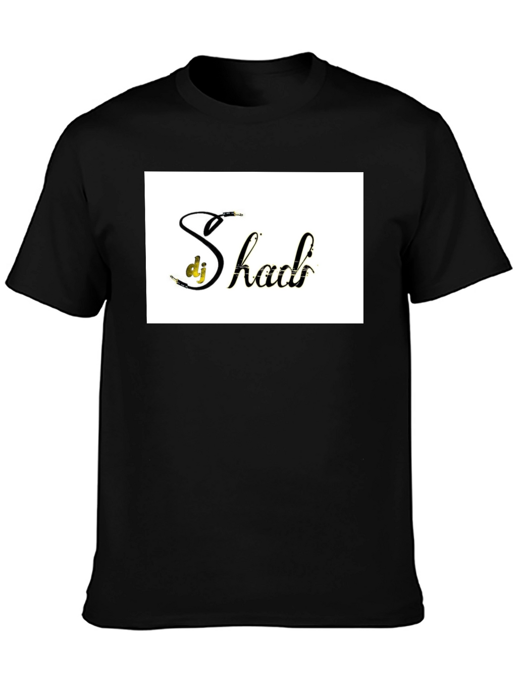 DJ Shad Black T-Shirt - Stylish Music Tee