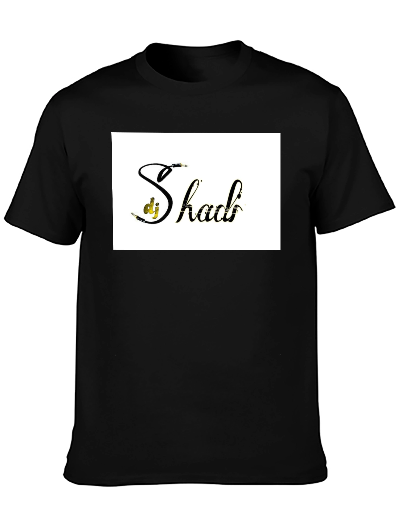 DJ Shad Black T-Shirt - Stylish Music Tee