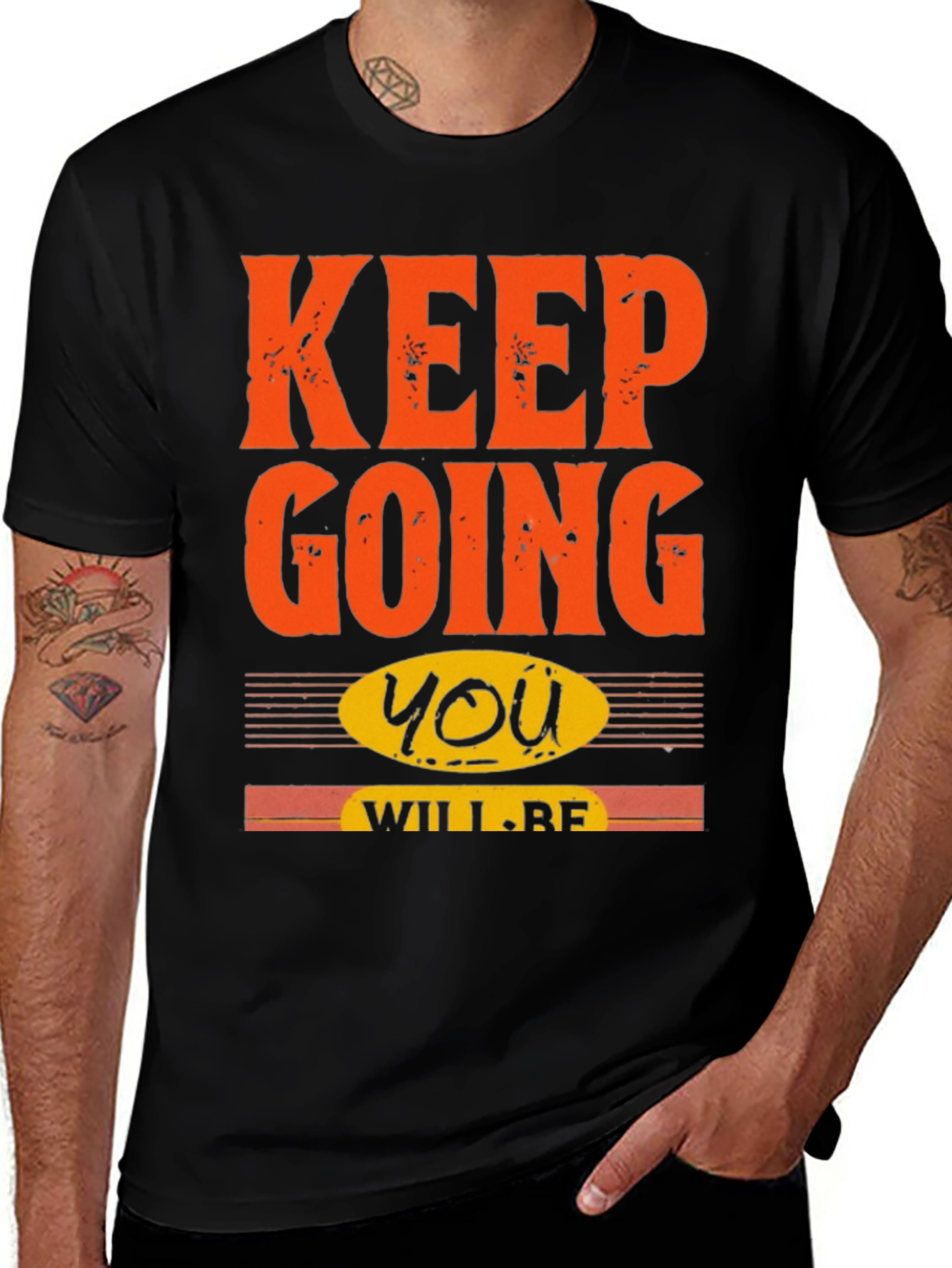 Keep Going Motivational T-Shirt