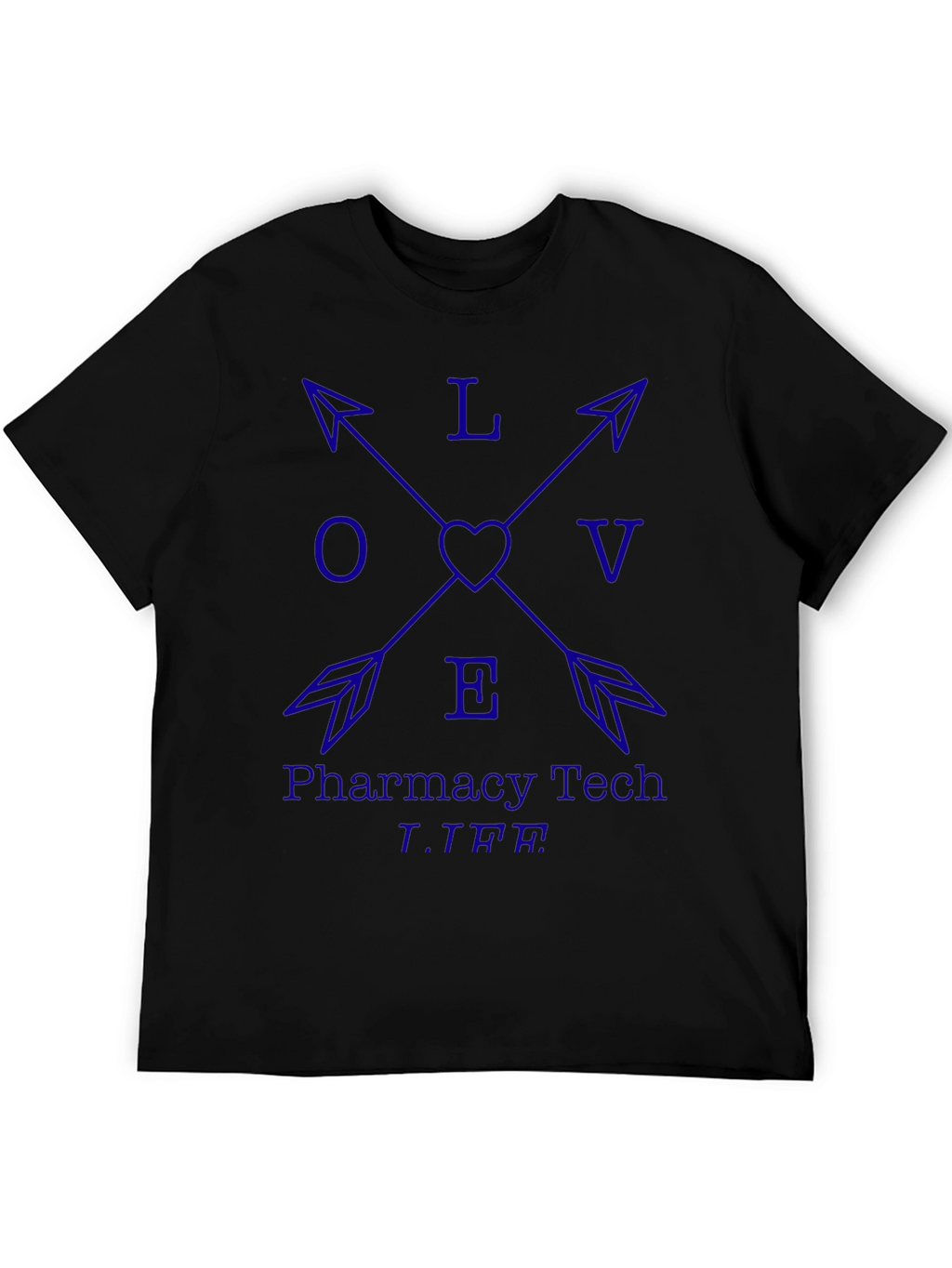 Pharmacy Tech Love Arrow T-Shirt