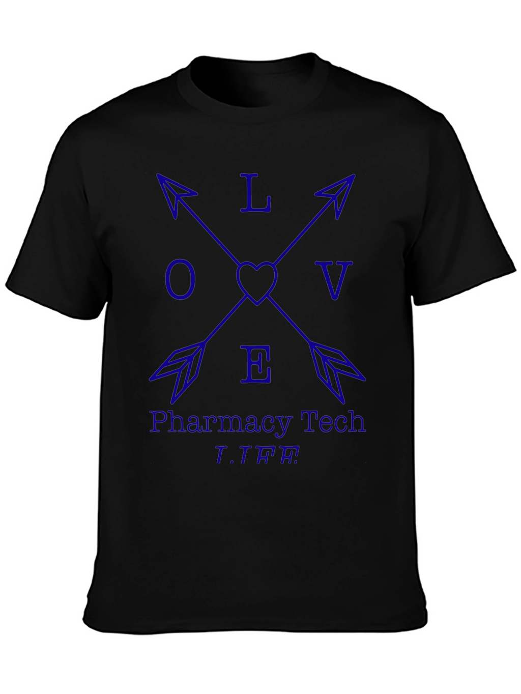 Pharmacy Tech Love Arrow T-Shirt
