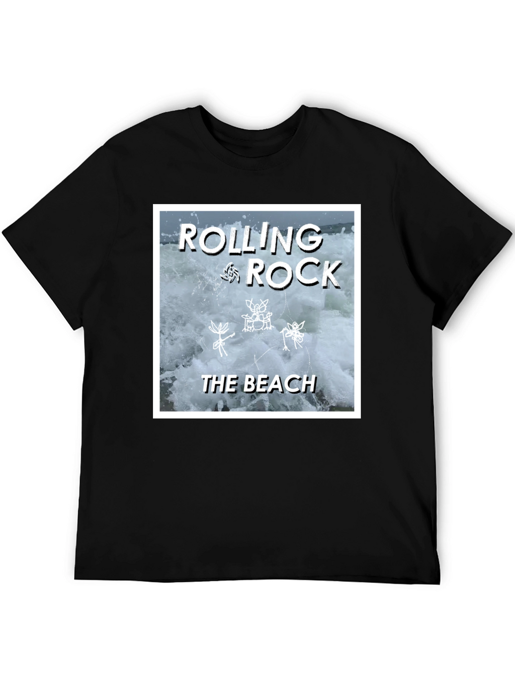 Rolling Rock Band Tee - The Beach Album Cover