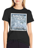 Rolling Rock Band Tee - The Beach Album Cover