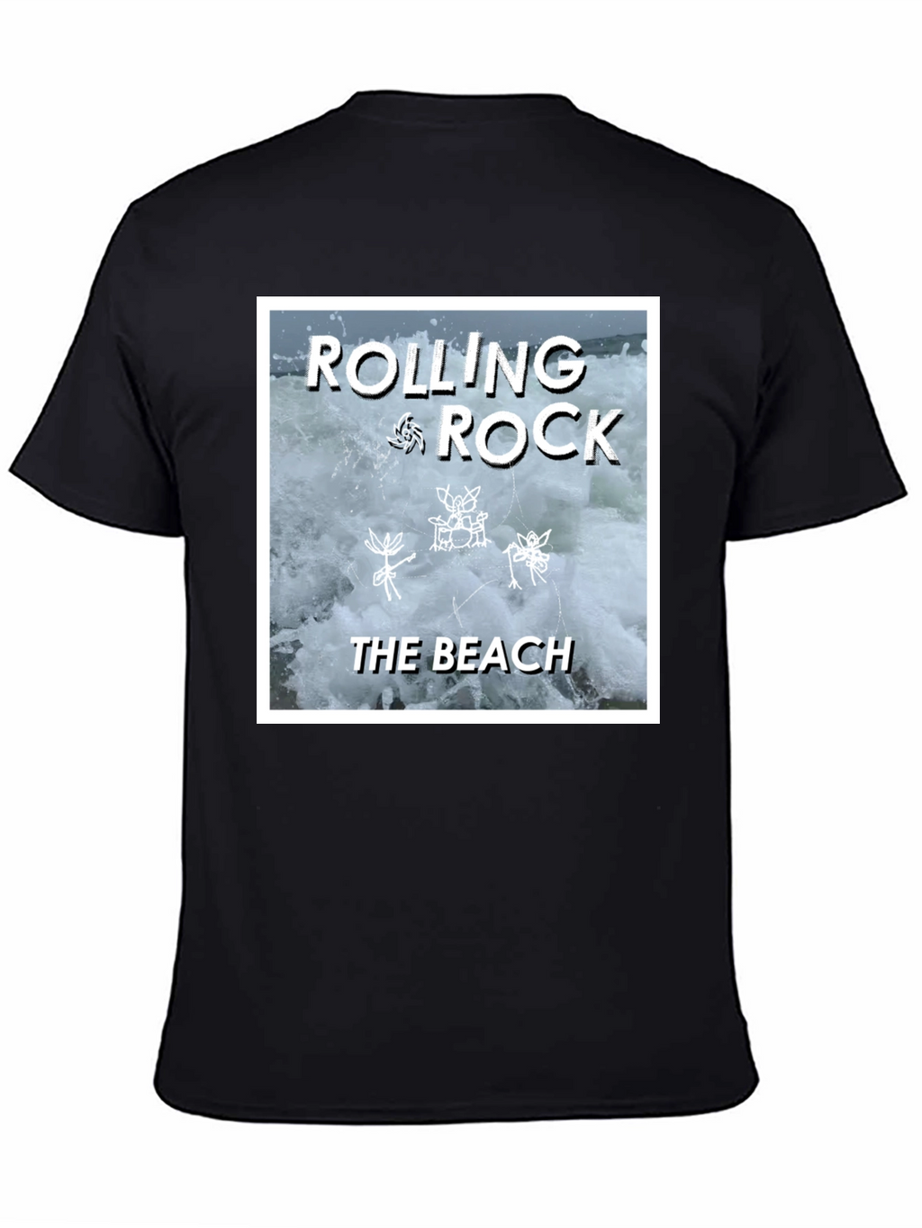 Rolling Rock Band Tee - The Beach Album Cover