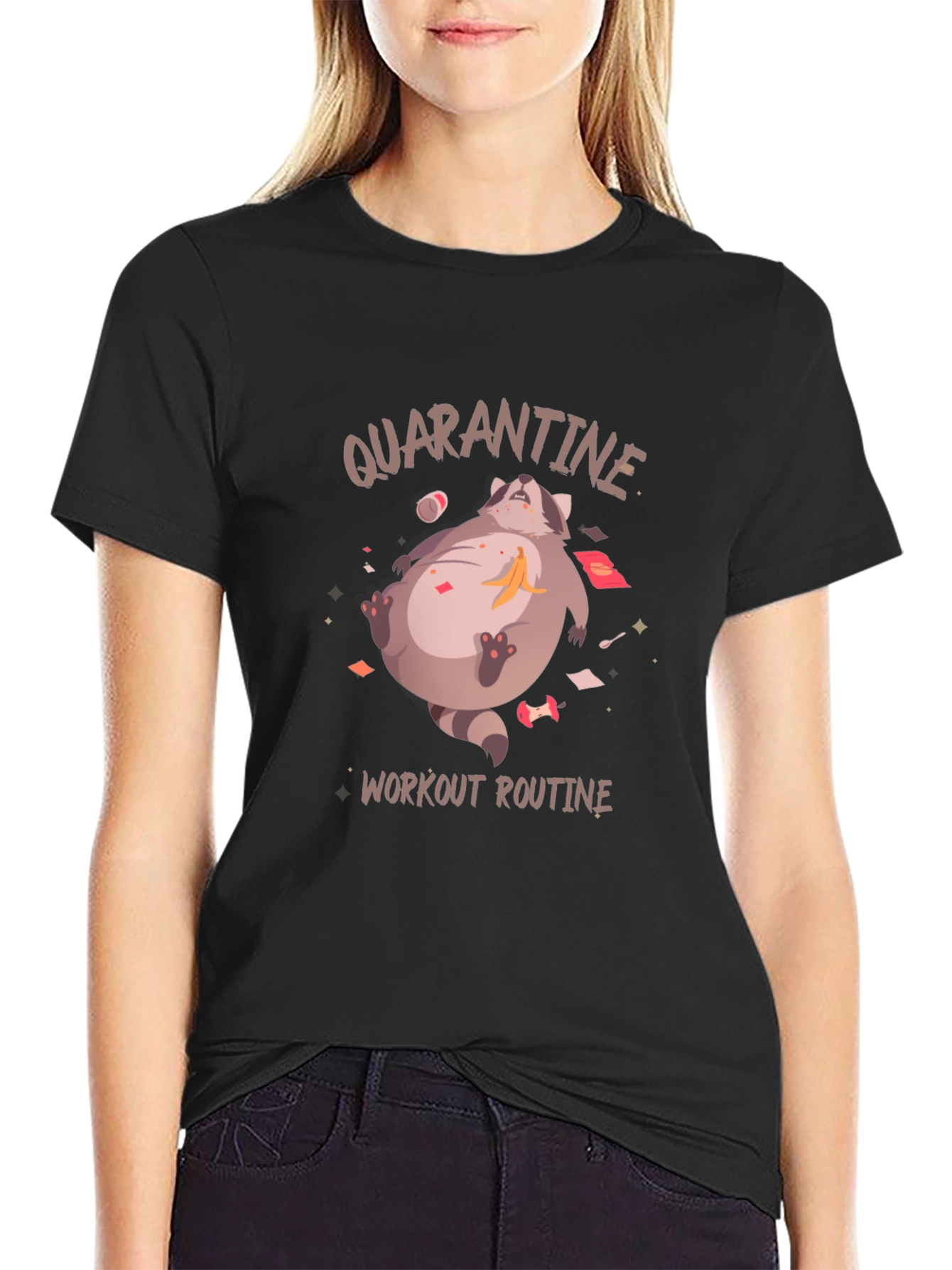 Quarantine Workout Routine T-Shirt