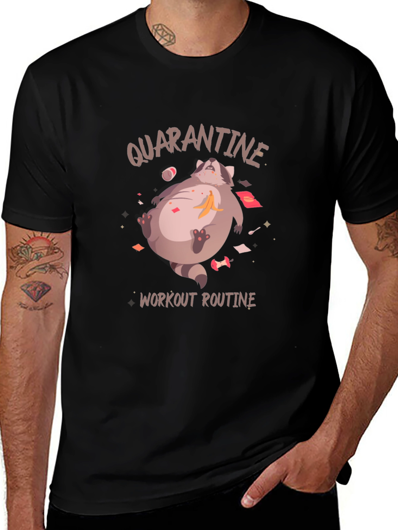 Quarantine Workout Routine T-Shirt