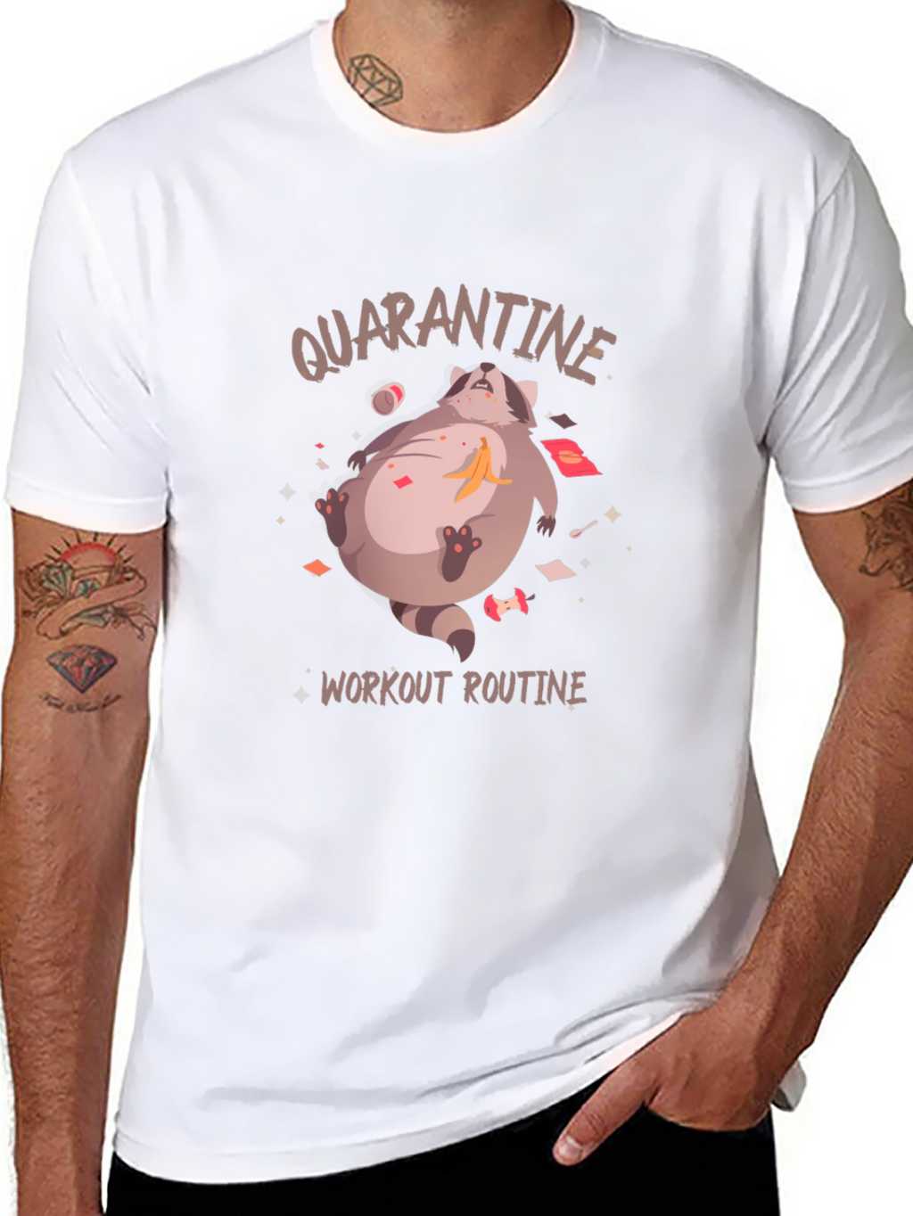 Quarantine Workout Routine T-Shirt