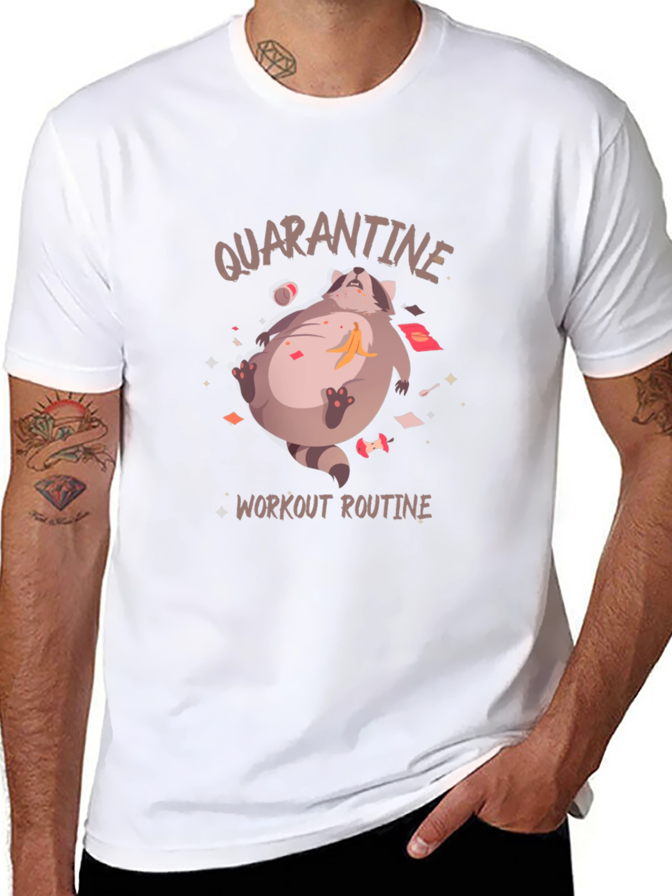 Quarantine Workout Routine T-Shirt